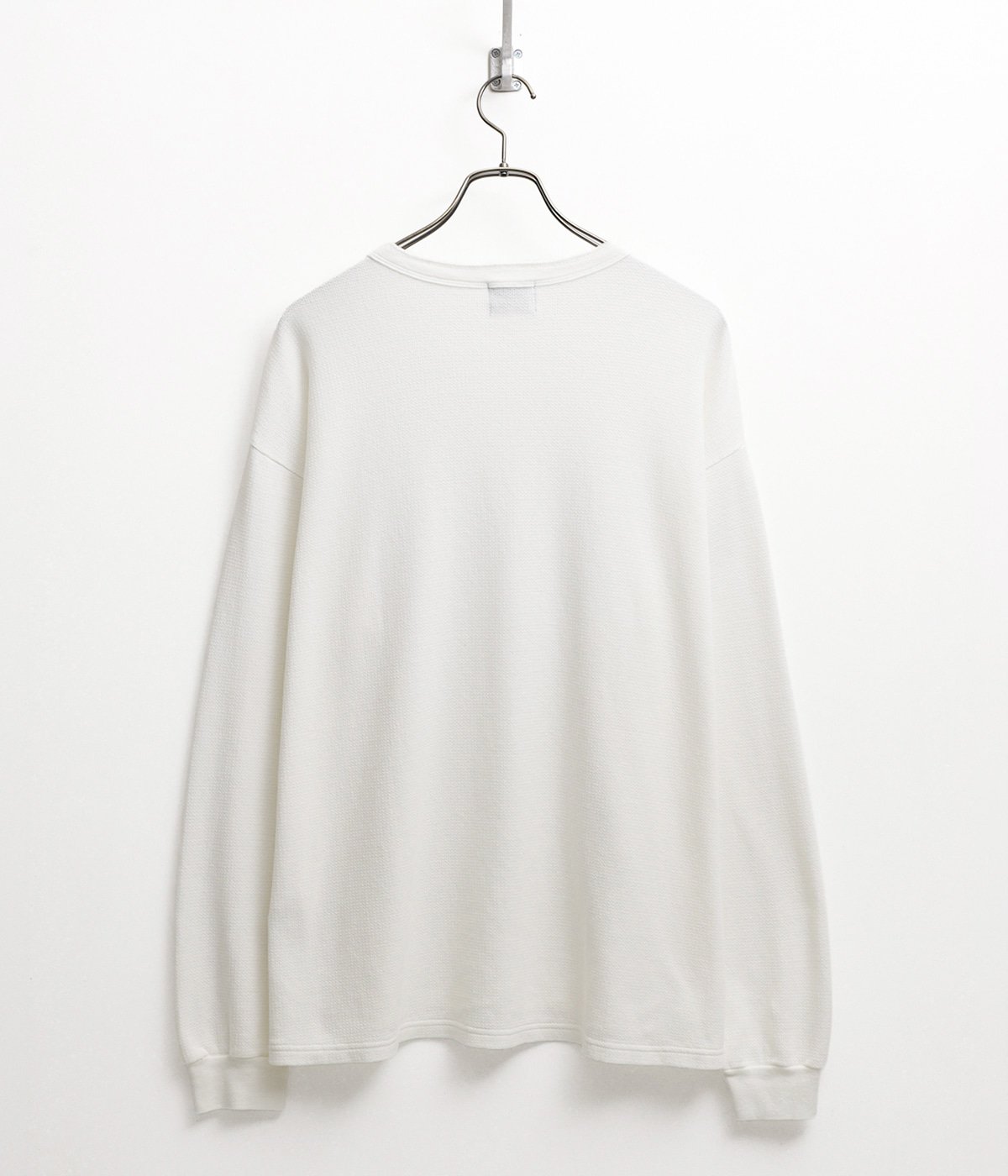 WタックヘンリーネックロンT | REMI RELIEF NAVY LABEL(レミレリーフ