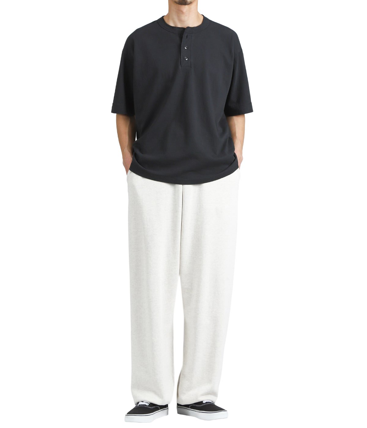 Reeeee様　リクエスト 16/-天竺ヘンリーTシャツ | REMI RELIEF NAVY LABEL(レミレリーフ