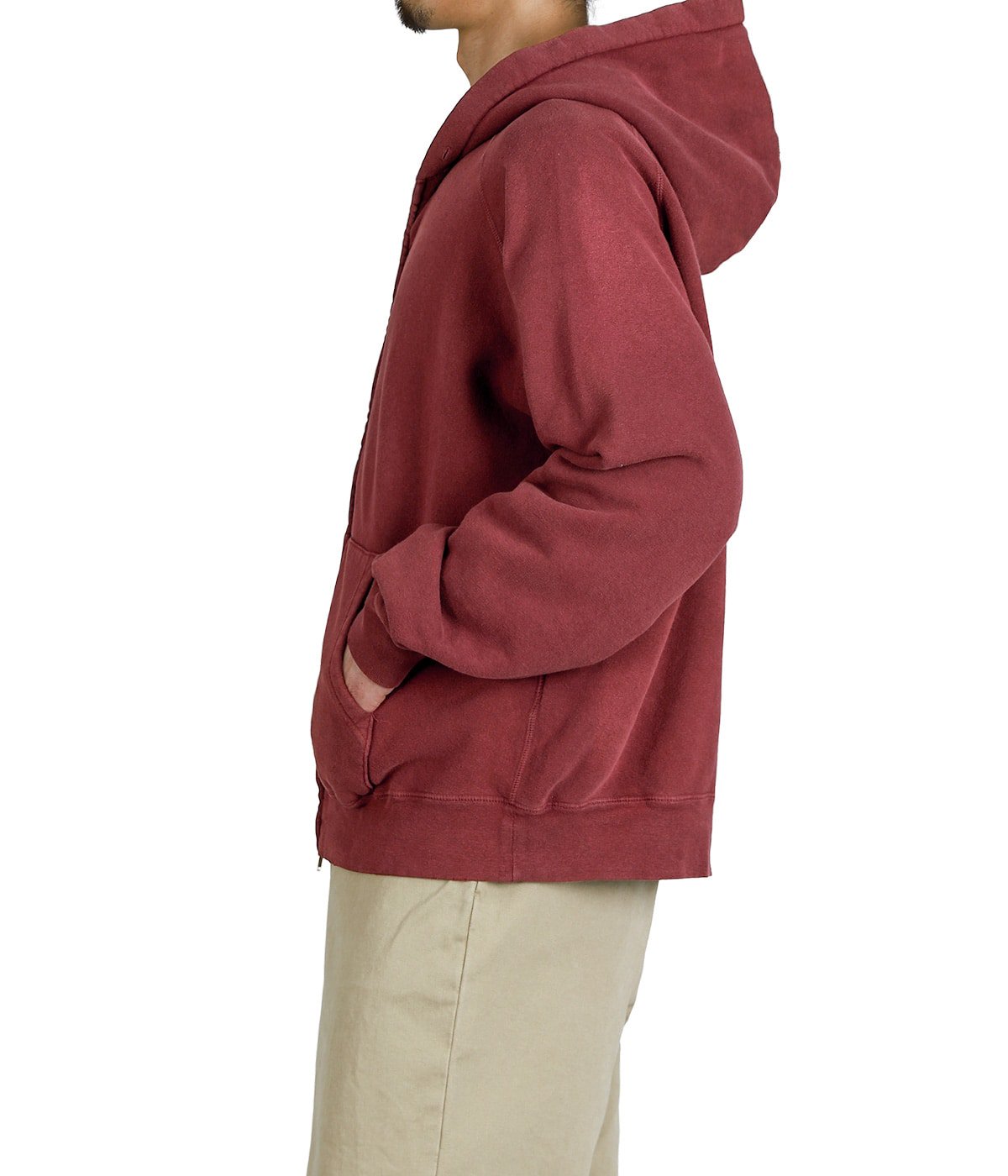 NEW SP加工3飛び裏毛ZIPパーカ(NAVY) | REMI RELIEF NAVY LABEL
