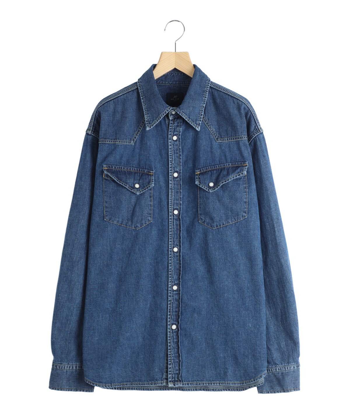 デニムウエスタンシャツ | REMI RELIEF NAVY LABEL(レミレリーフ