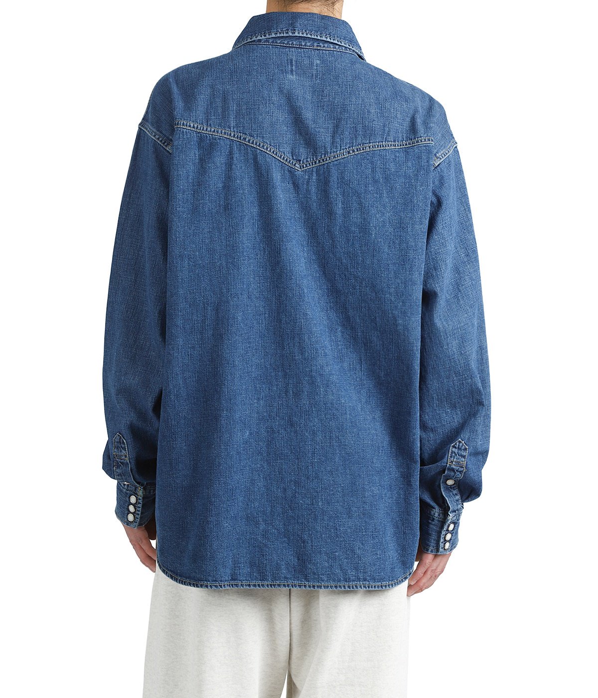デニムウエスタンシャツ | REMI RELIEF NAVY LABEL(レミレリーフ