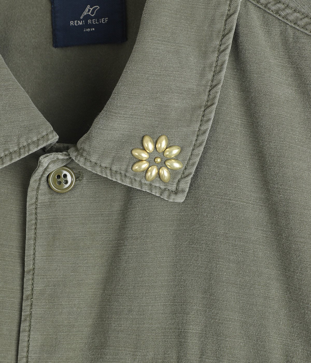ミリタリーシャツ | REMI RELIEF NAVY LABEL(レミレリーフ ネイビー