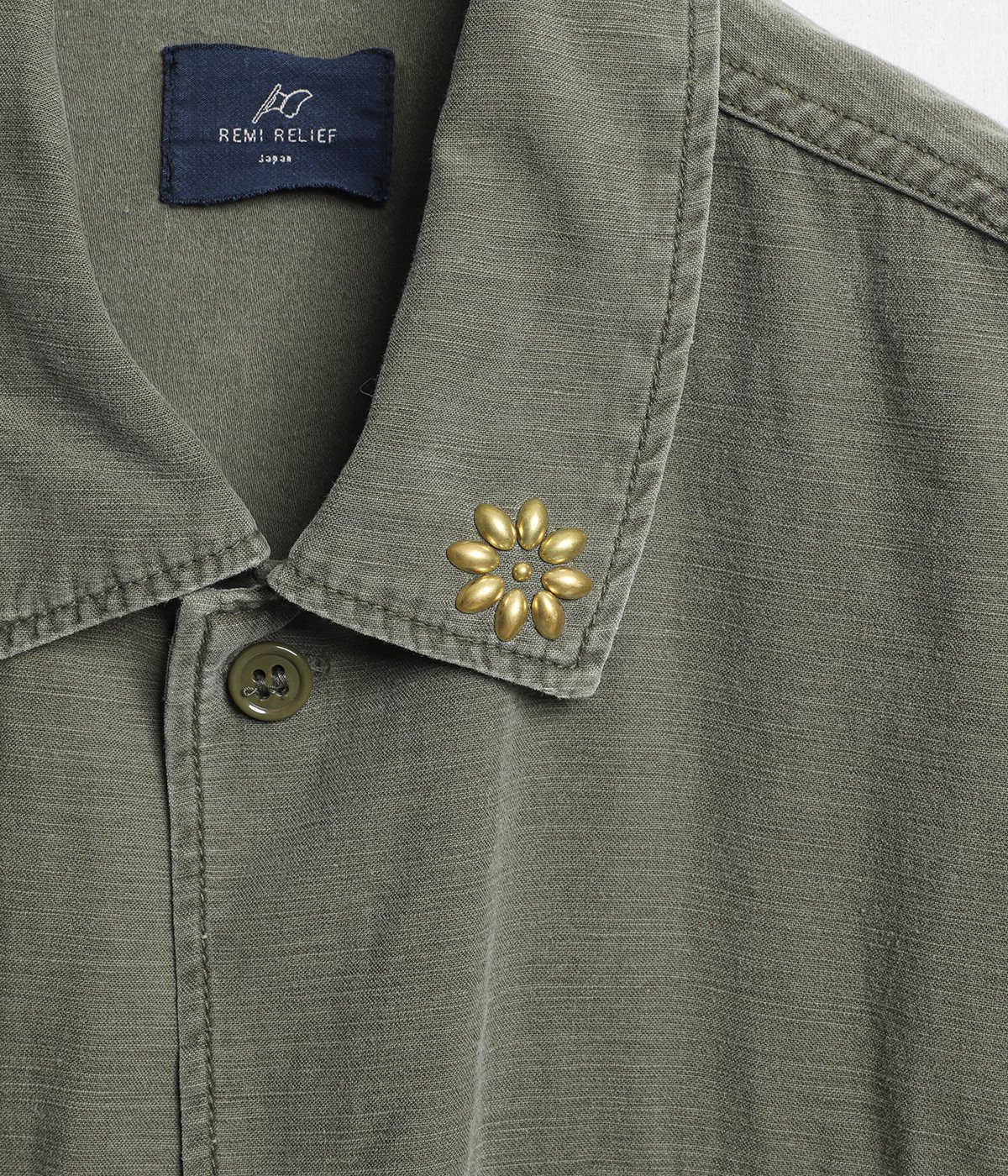 ミリタリーシャツ | REMI RELIEF NAVY LABEL(レミレリーフ ネイビー