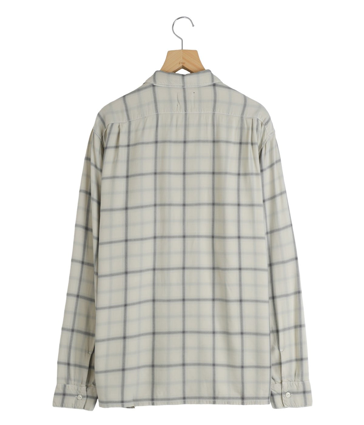 オープンカラーSH LS | REMI RELIEF NAVY LABEL(レミレリーフ ネイビー
