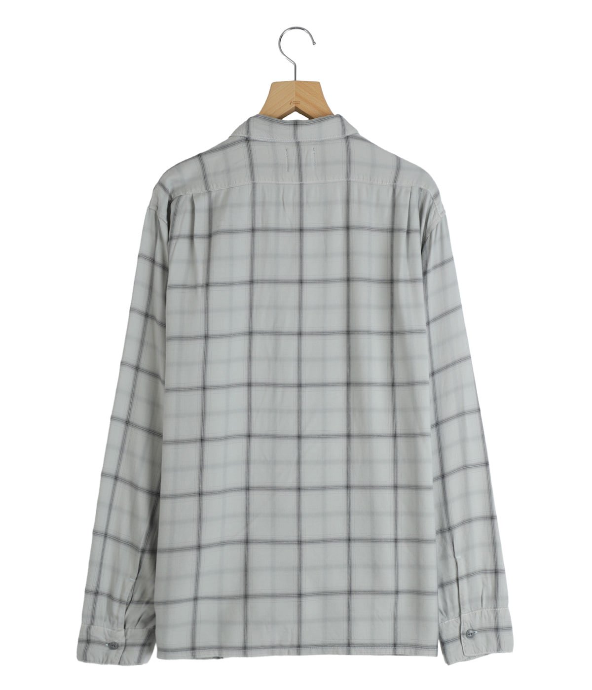 オープンカラーSH LS | REMI RELIEF NAVY LABEL(レミレリーフ ネイビー