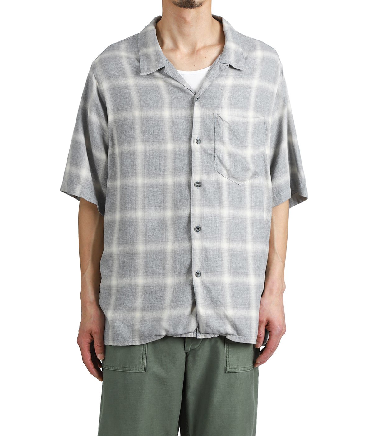 オープンカラーSSシャツ | REMI RELIEF NAVY LABEL(レミレリーフ