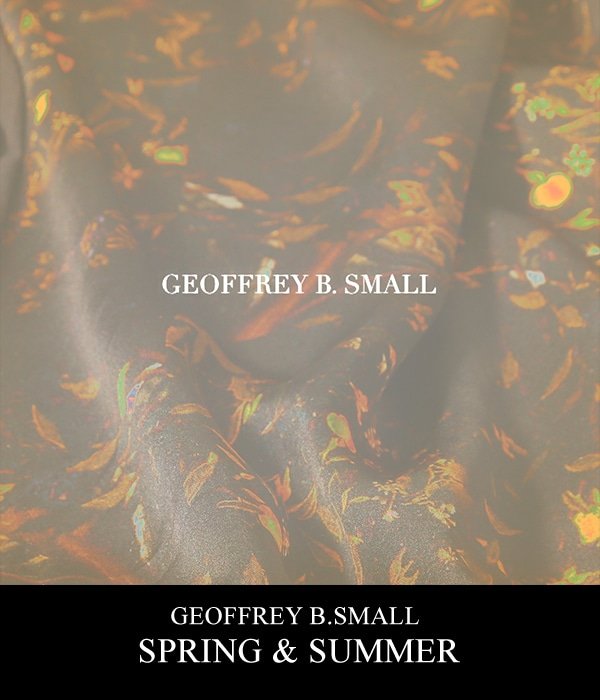 GEOFFREY B. SMALL／handmad cardigan(dyed)