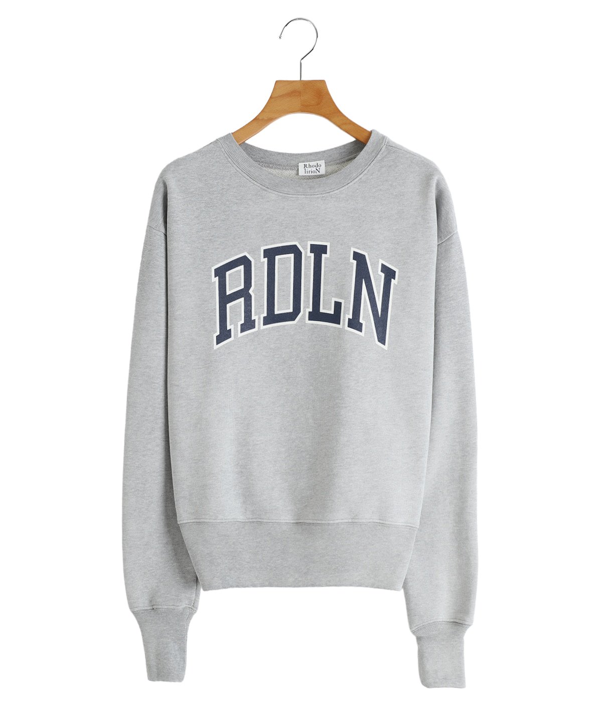 レディース】Logotype Crew Neck Sweatshirt | RhodolirioN レディース】Logotype Crew Neck Sweatshirt | RhodolirioN