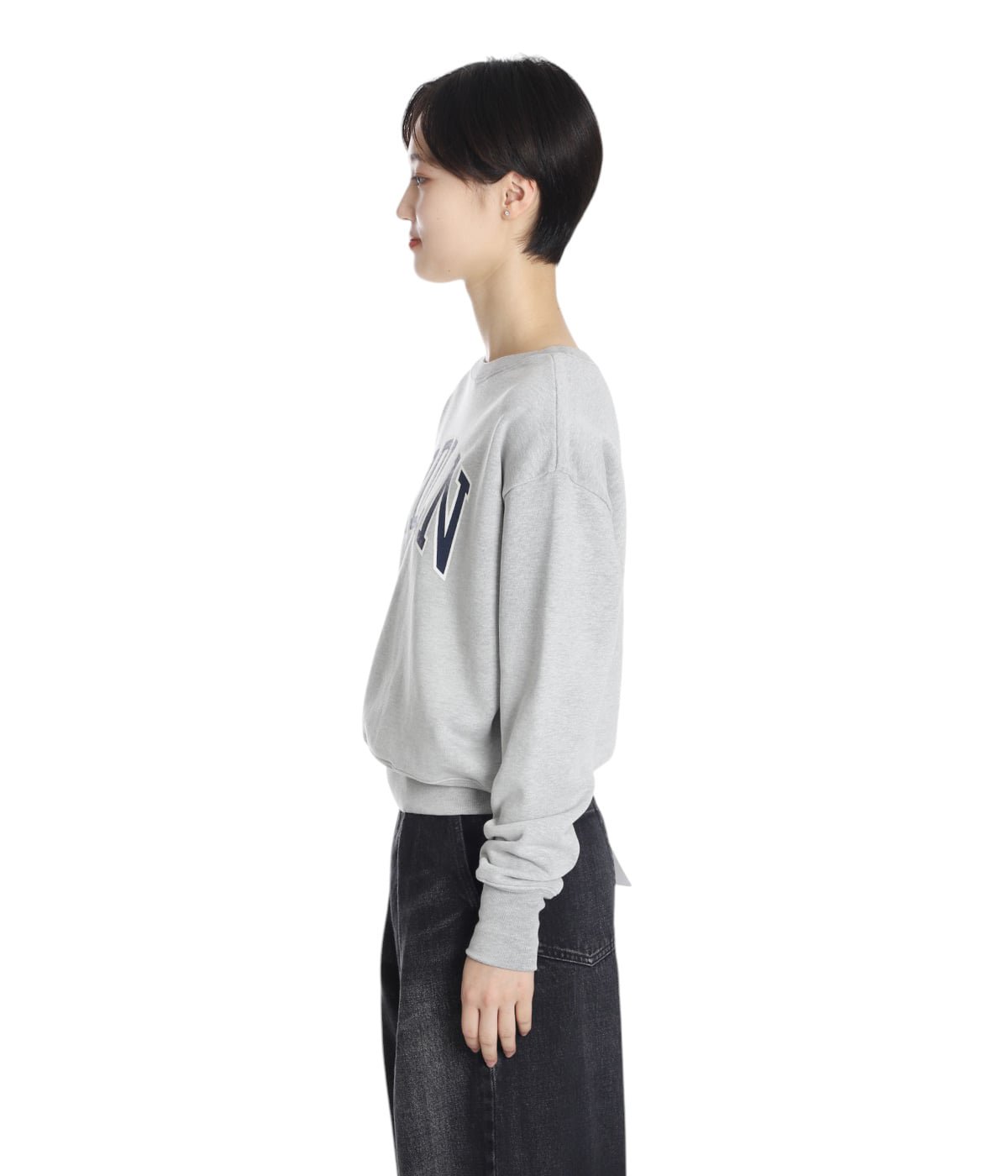 レディース】Logotype Crew Neck Sweatshirt | RhodolirioN レディース】Logotype Crew Neck Sweatshirt | RhodolirioN