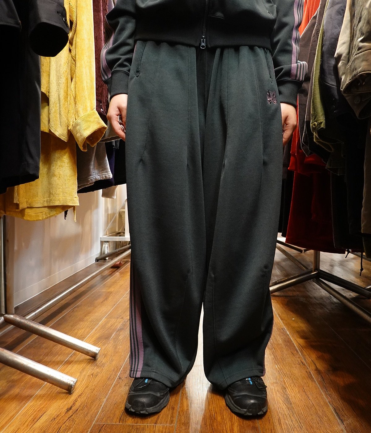 予約】H.D. Track Pant - Poly Smooth | NEEDLES(ニードルズ