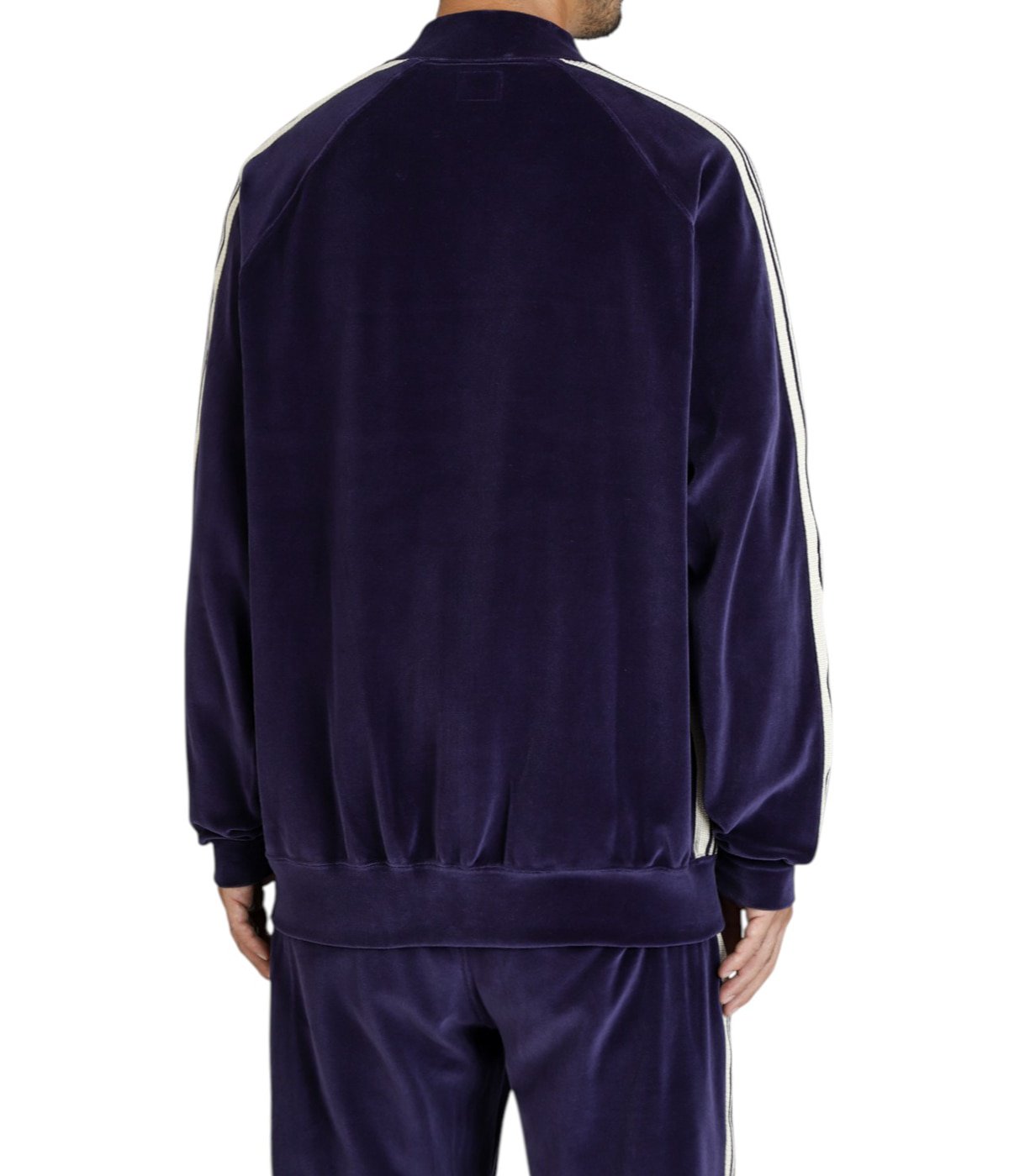 Rib Collar Track Jacket - C/PE Velour | NEEDLES(ニードルズ
