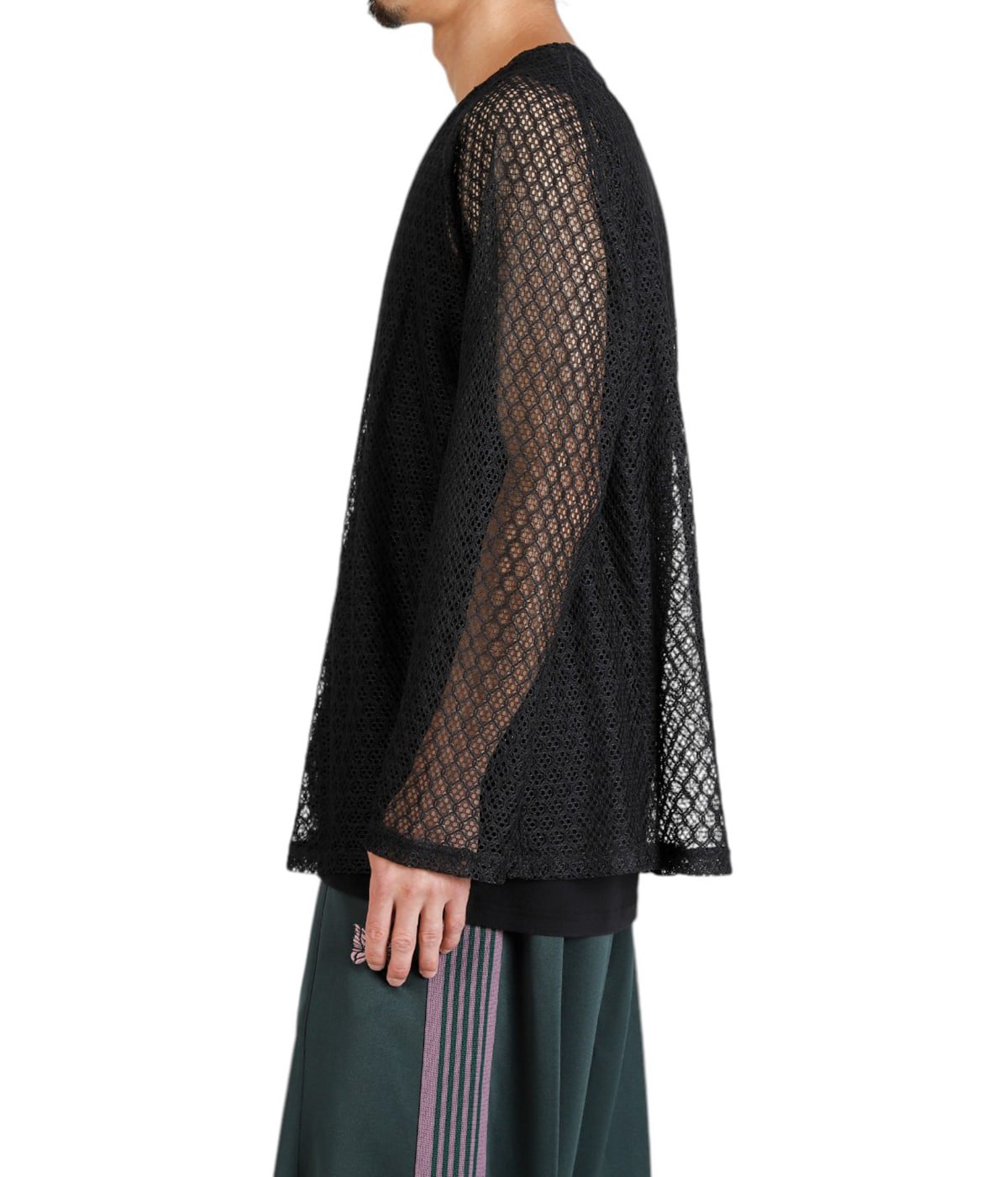 V-Neck Cardigan - PE/W Raschel Lace | NEEDLES(ニードルズ