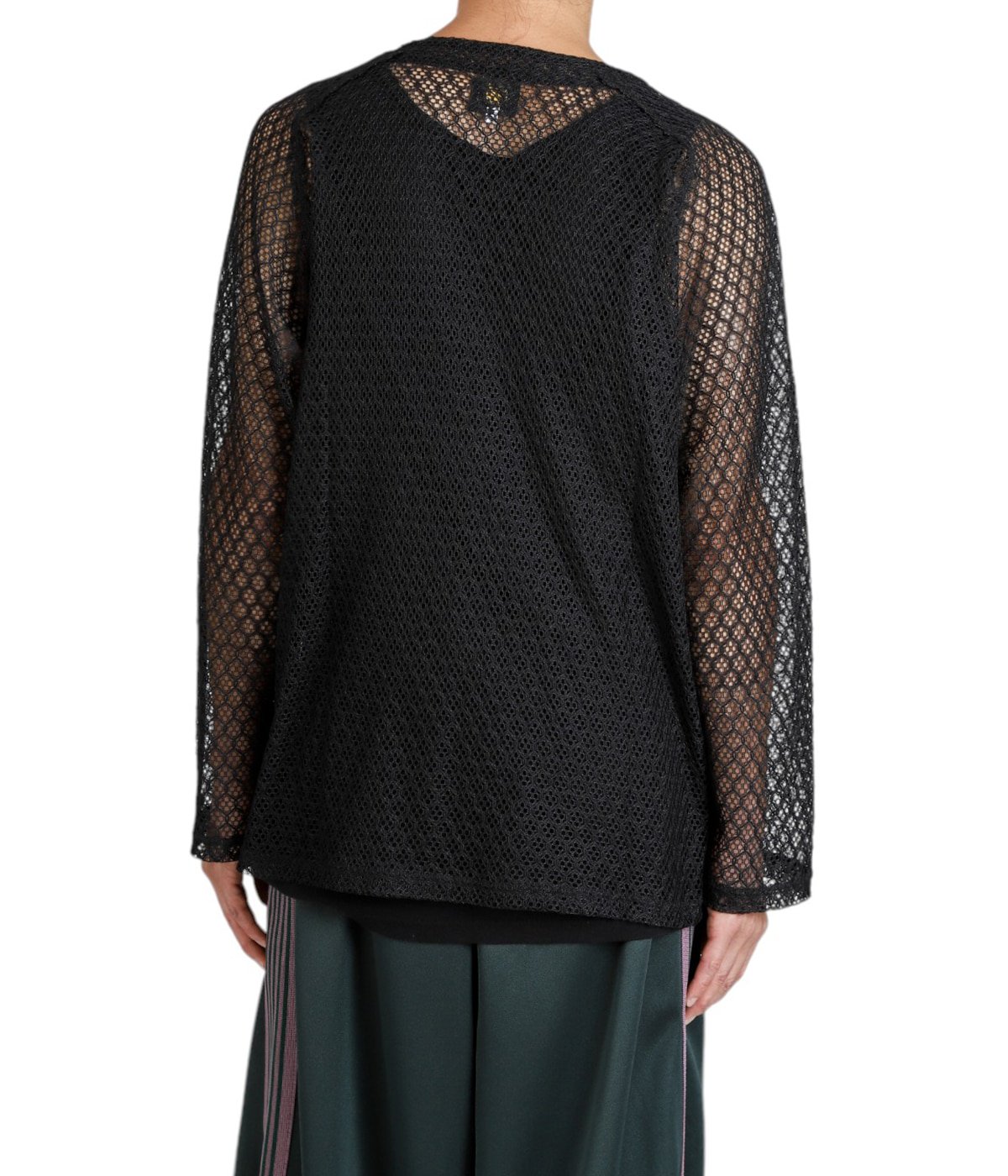 トップス V-Neck Cardigan - PE/W Raschel Lace V-Neck Cardigan - PE/W Raschel Lace | NEEDLES(ニードルズ