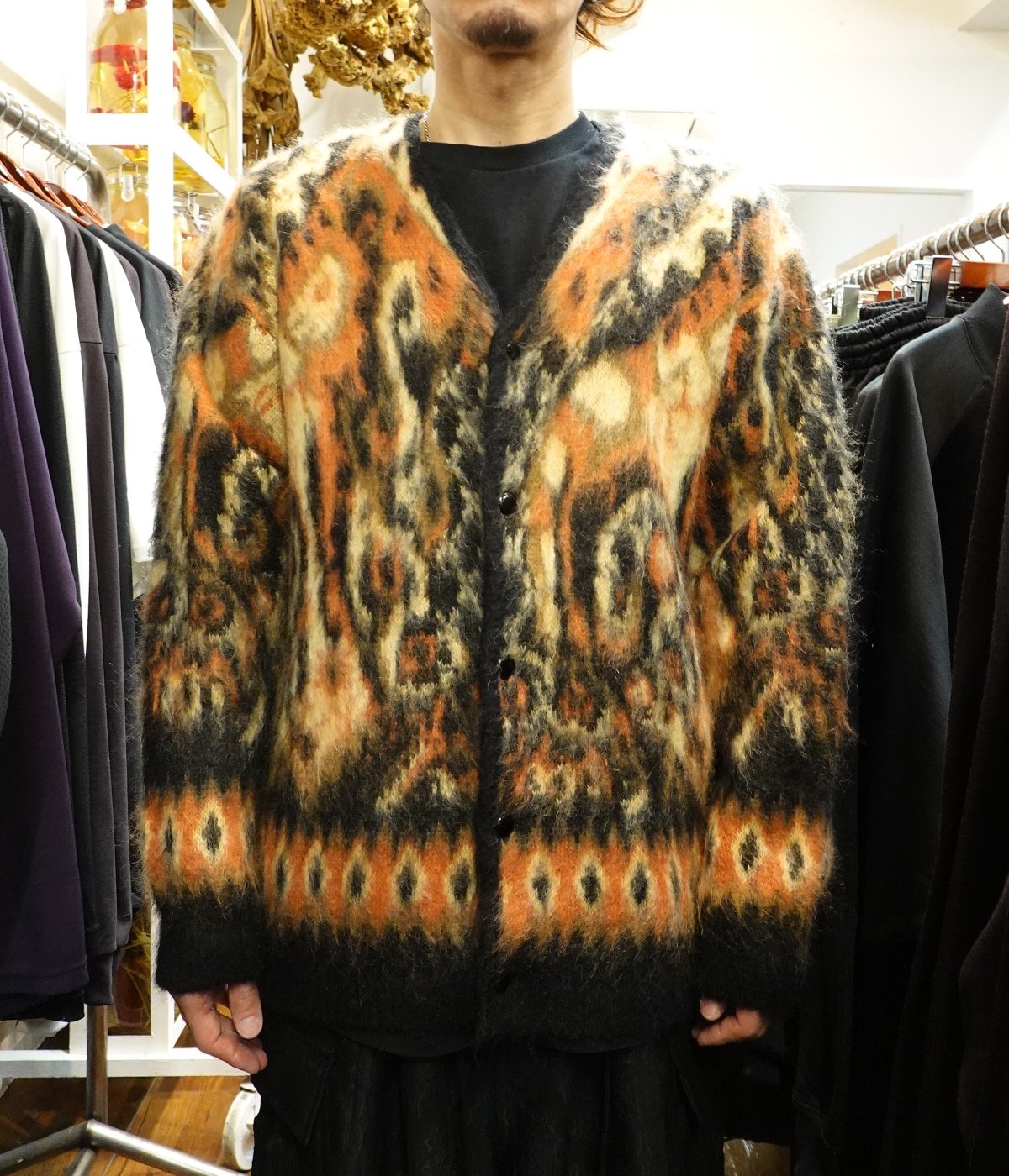 【予約】Mohair Cardigan - Paisley