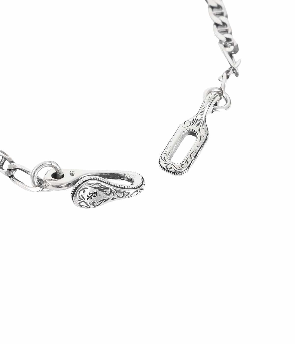 Stud Link Figaro Narrow Chain Bracelet | ANTIDOTE BUYERS CLUB
