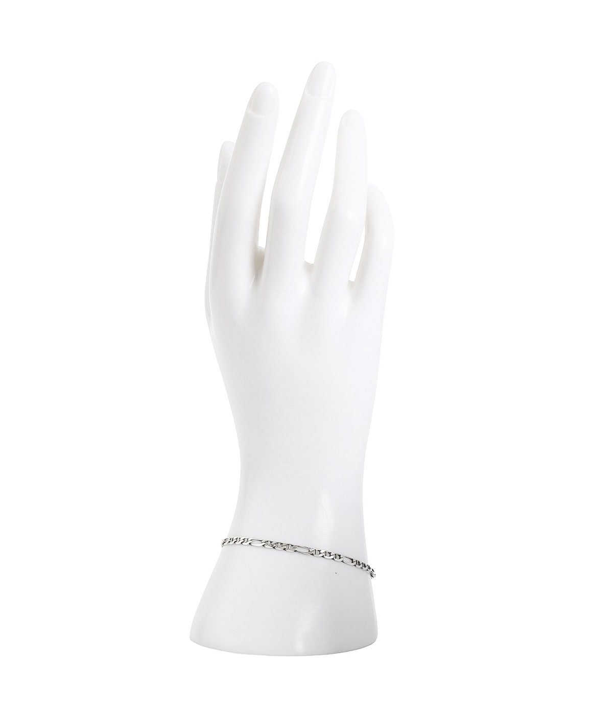 Stud Link Figaro Narrow Chain Bracelet | ANTIDOTE BUYERS CLUB