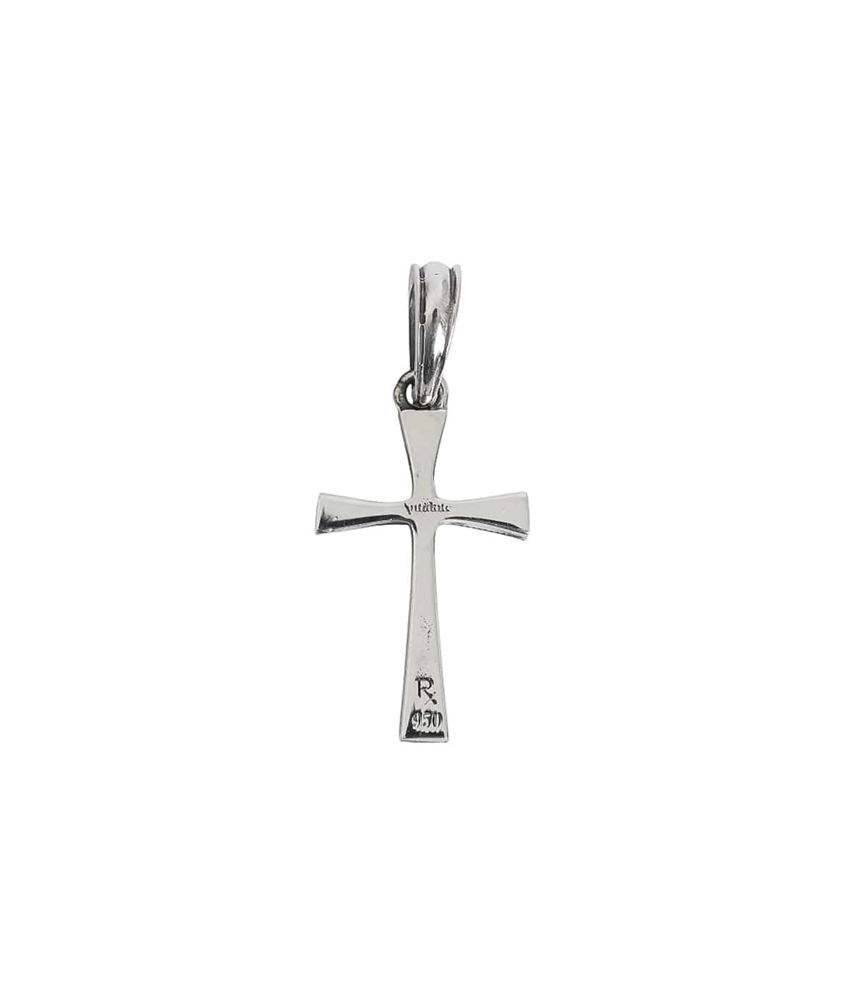 Engraved Tiny Cross Pendant | ANTIDOTE BUYERS CLUB(アンチドート