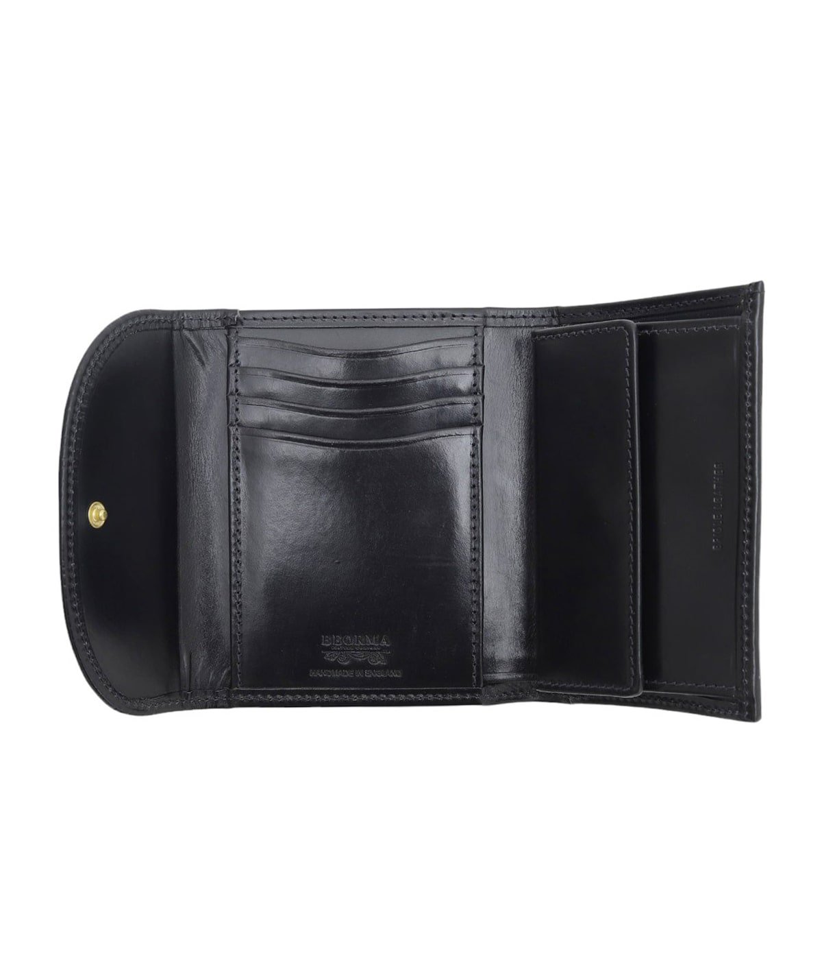 BRIDLE LEATHER TURNED EDGE 3FOLD WALLET | BEORMA LEATHER COMPANY 