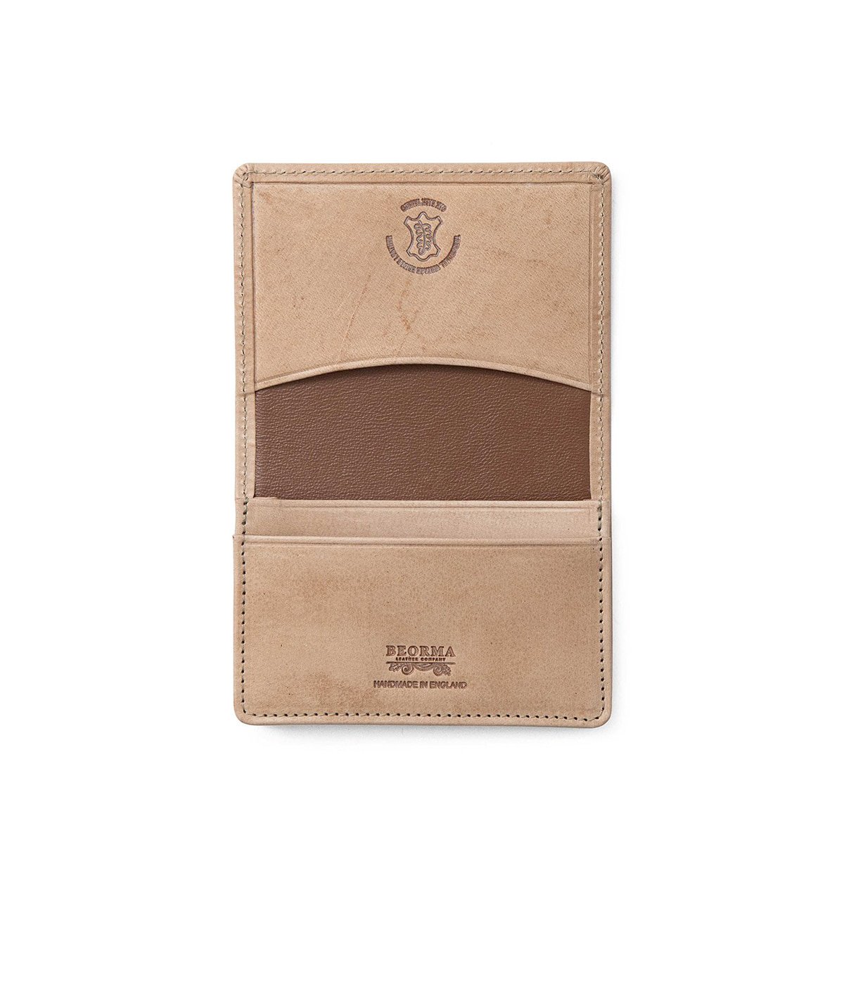 GUSSETED CARD CASE (VINTAGE BRIDLE) | BEORMA LEATHER COMPANY(ベ