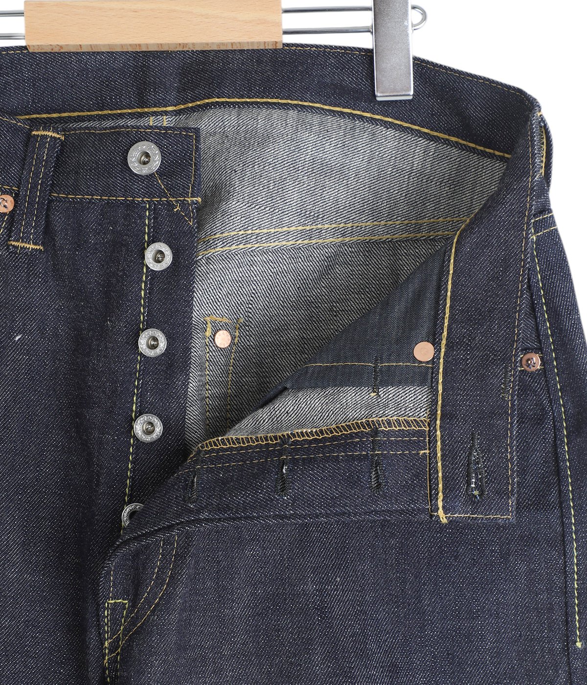 WWII Model 11.5oz Denim Pants (Raw) | FULL COUNT(フルカウント