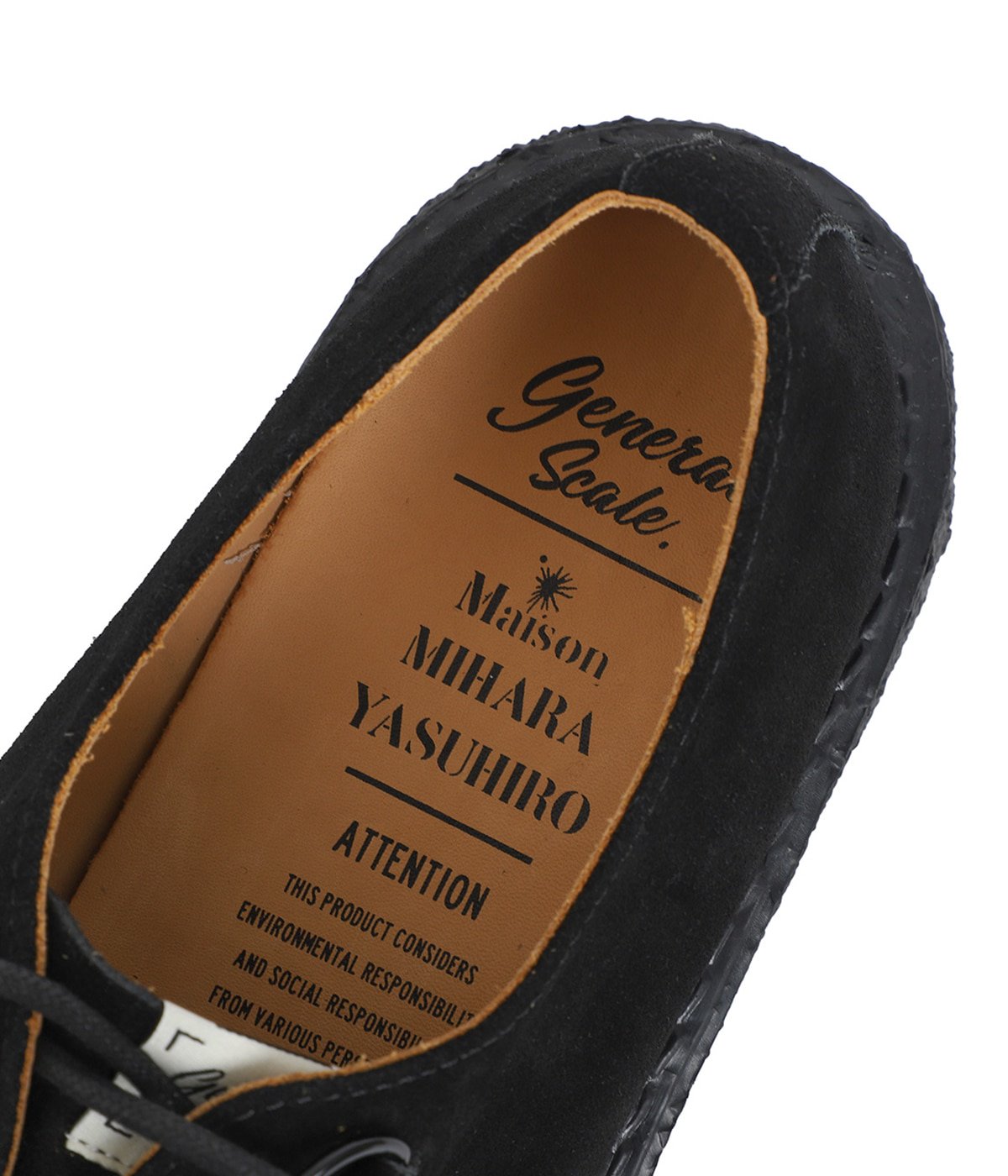 DAVID Suede Inter lace Shoes | General Scale.(ジェネラルスケール