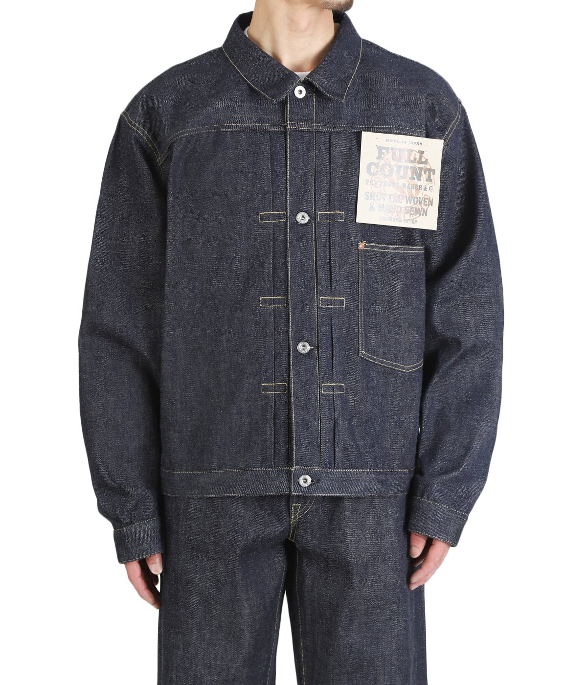 WWII Model 11.5oz Denim Jacket (Raw) | FULL COUNT(フルカウント