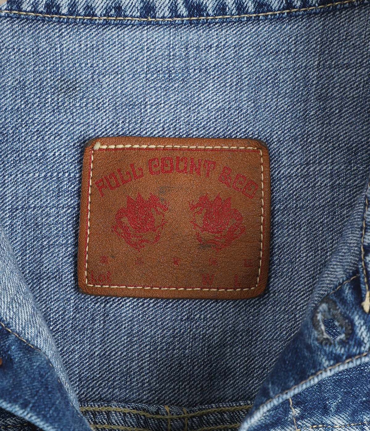 WWII Model 11.5oz Denim Jacket HW “Master Of Reality” | FULL COUNT