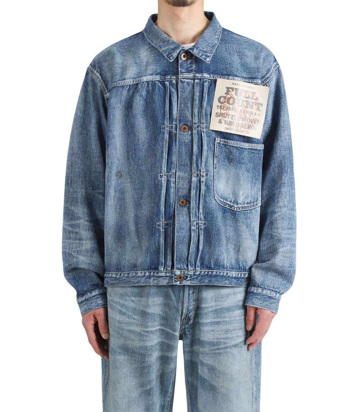 WWII Model 11.5oz Denim Jacket HW “Master Of Reality” | FULL COUNT