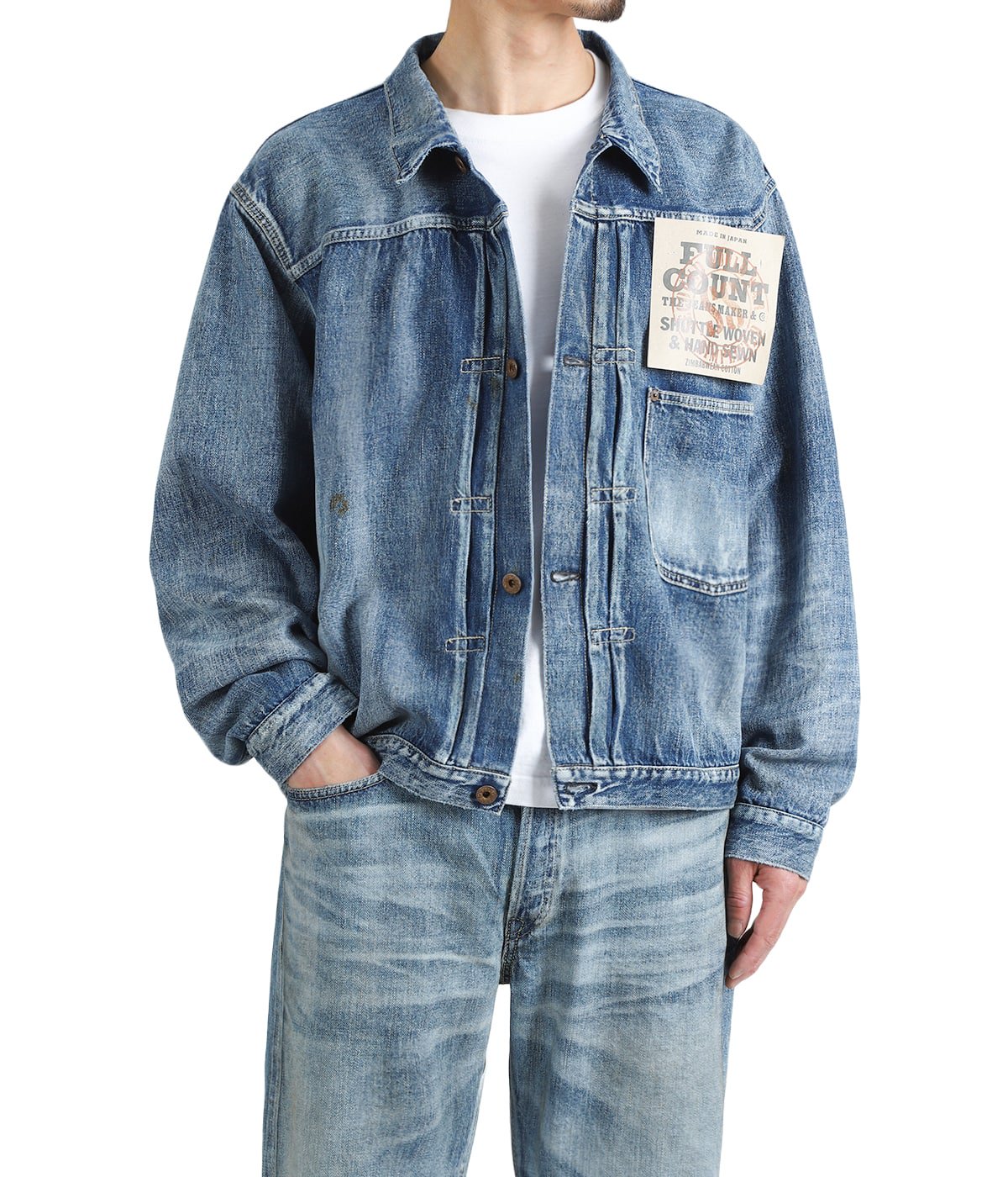 WWII Model 11.5oz Denim Jacket HW “Master Of Reality” | FULL COUNT