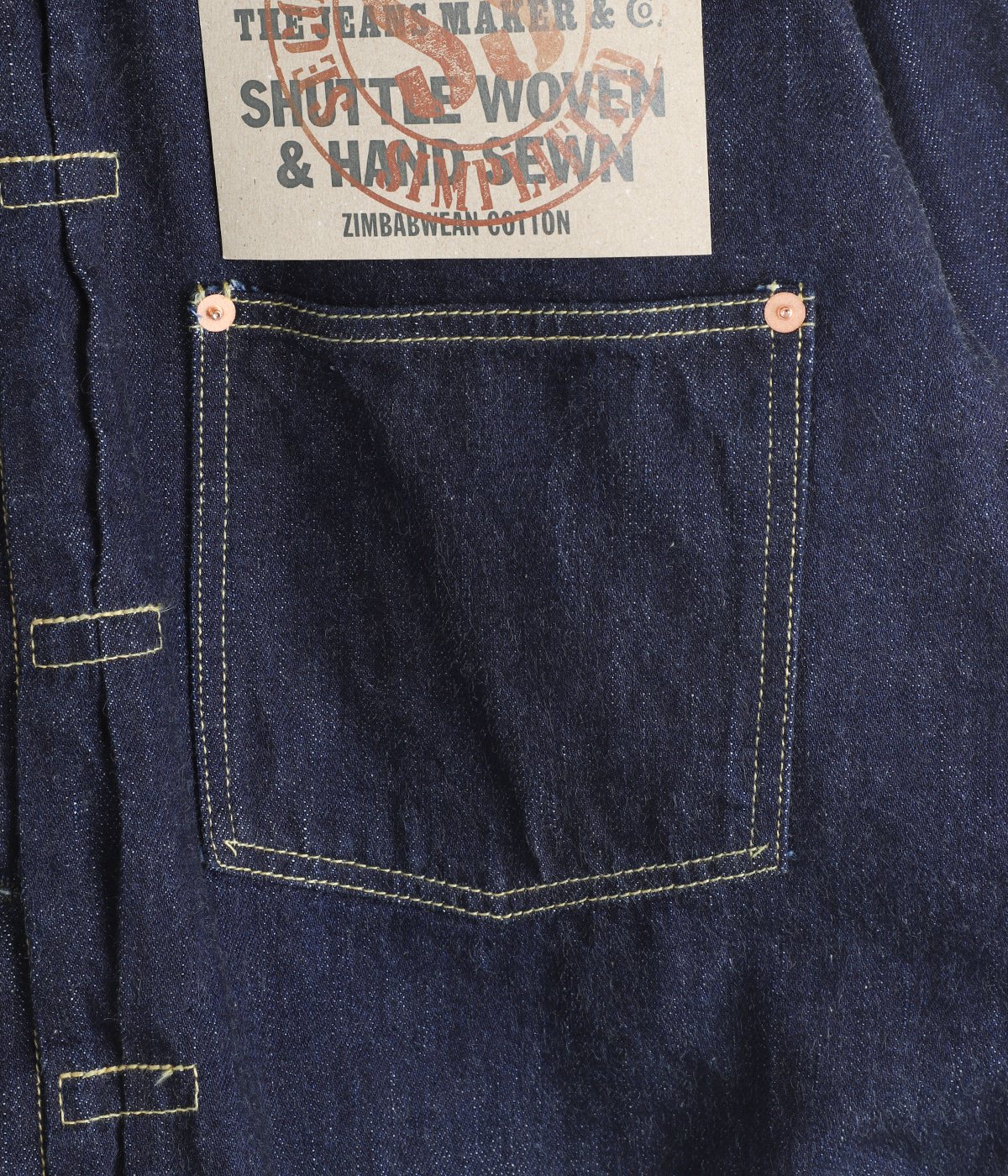 WWII Model 11.5oz Denim Jacket (One Wash) | FULL COUNT