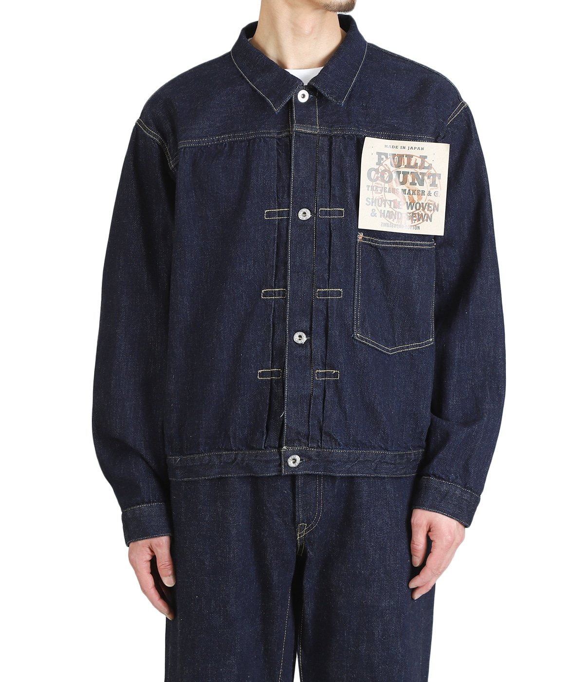WWII Model 11.5oz Denim Jacket (One Wash) | FULL COUNT