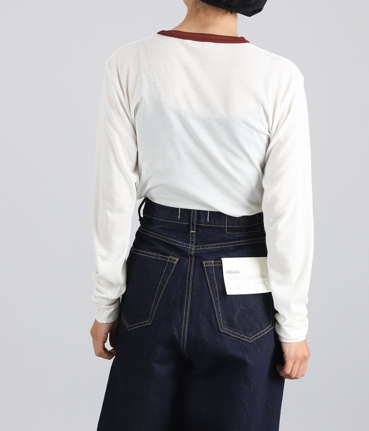 レディース】SHEER TEXAS LONG TEE | Oblada(オブラダ) / トップス