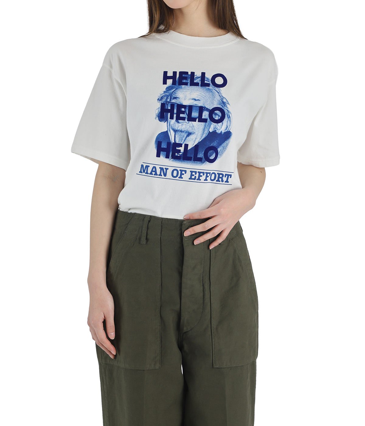 レディース】MAN OF EFFORT TEE | Oblada(オブラダ) / トップス