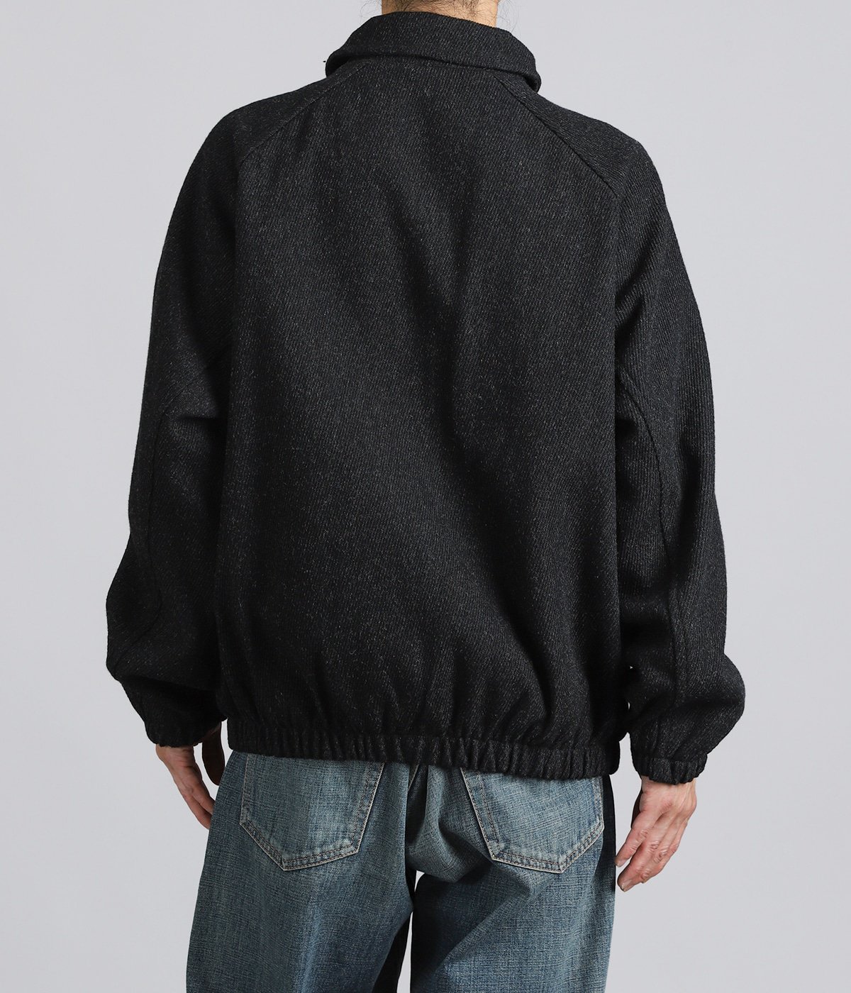 nanamica ナナミカSUBF４５７襟ニット ブルゾン　アウター ブラックM WINDSTOPPER Short Jacket | nanamica(ナナミカ) / アウター ブルゾン