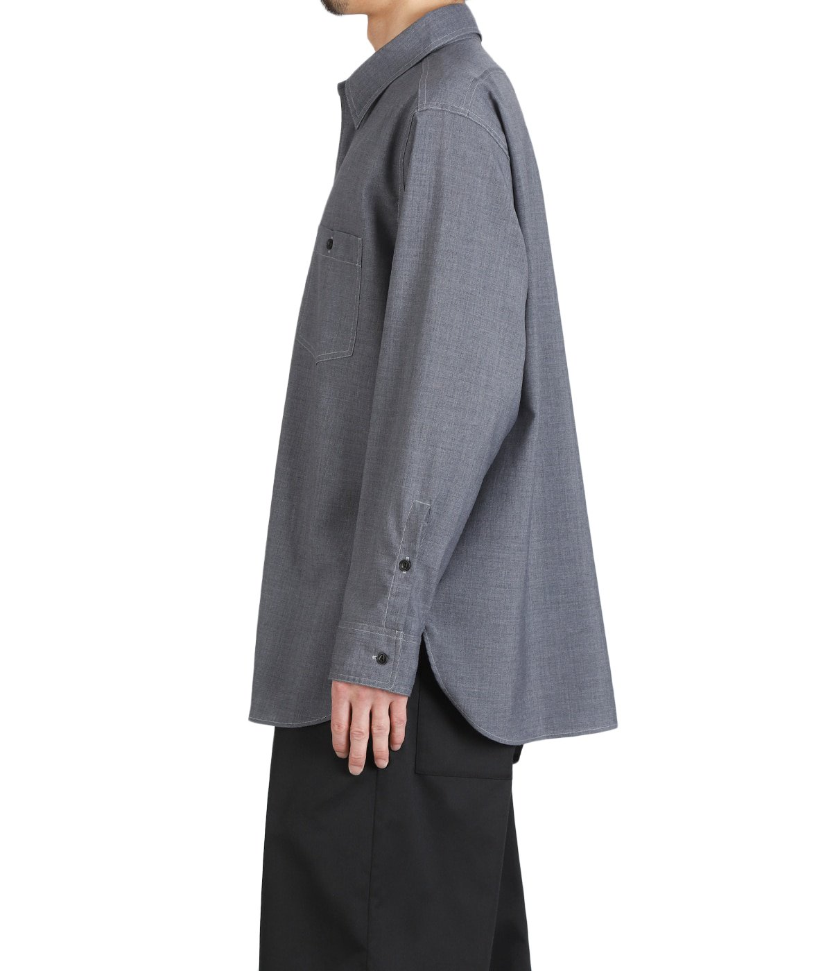 Polyester Wool Field Shirt | nanamica(ナナミカ) / トップス 長袖