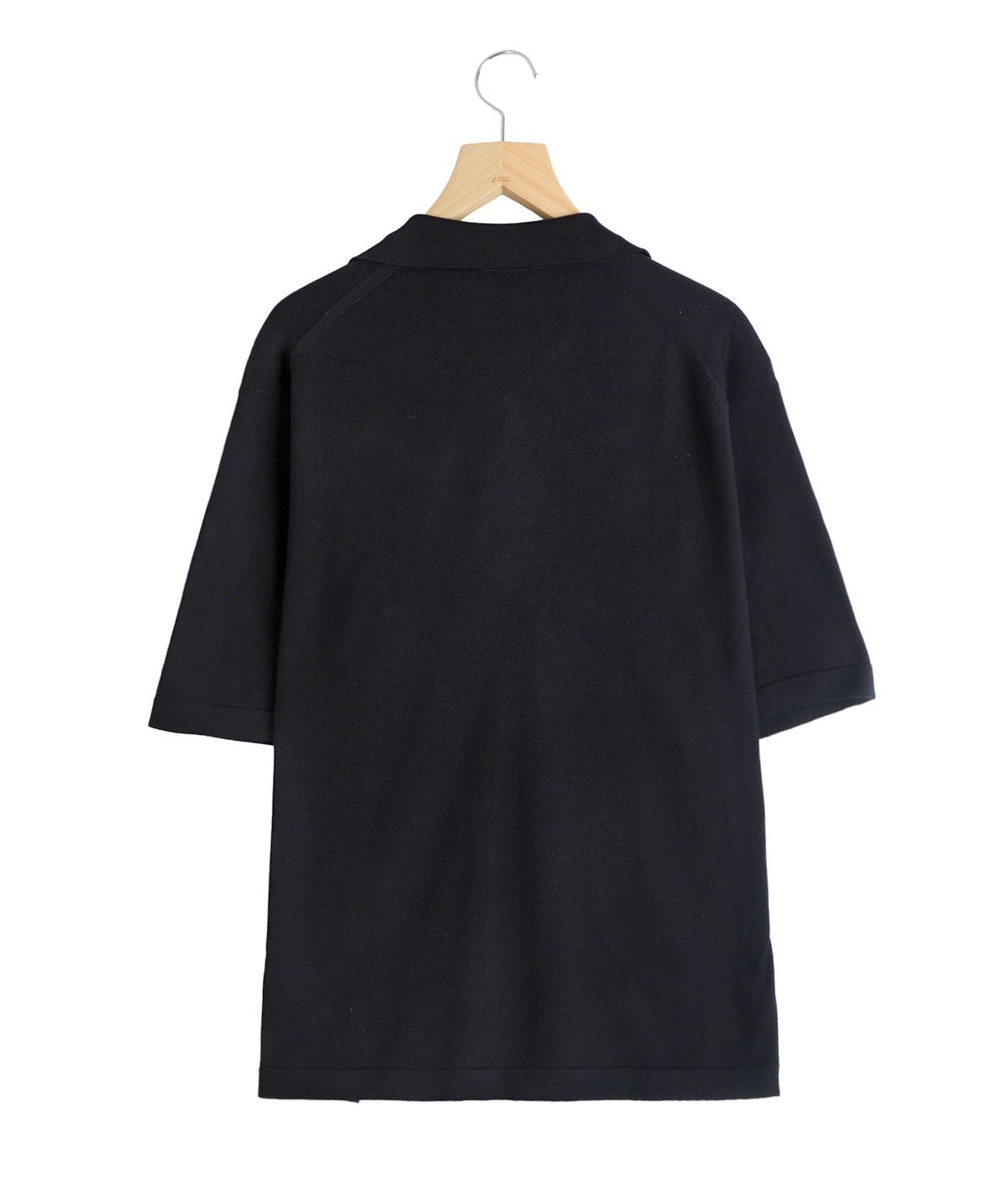 LEO　極美品　ジョンスメドレー　メンズ　黒　ポロシャツ　M JOHN SMEDLEY（ジョンスメドレー） 半袖ポロシャツ メンズ