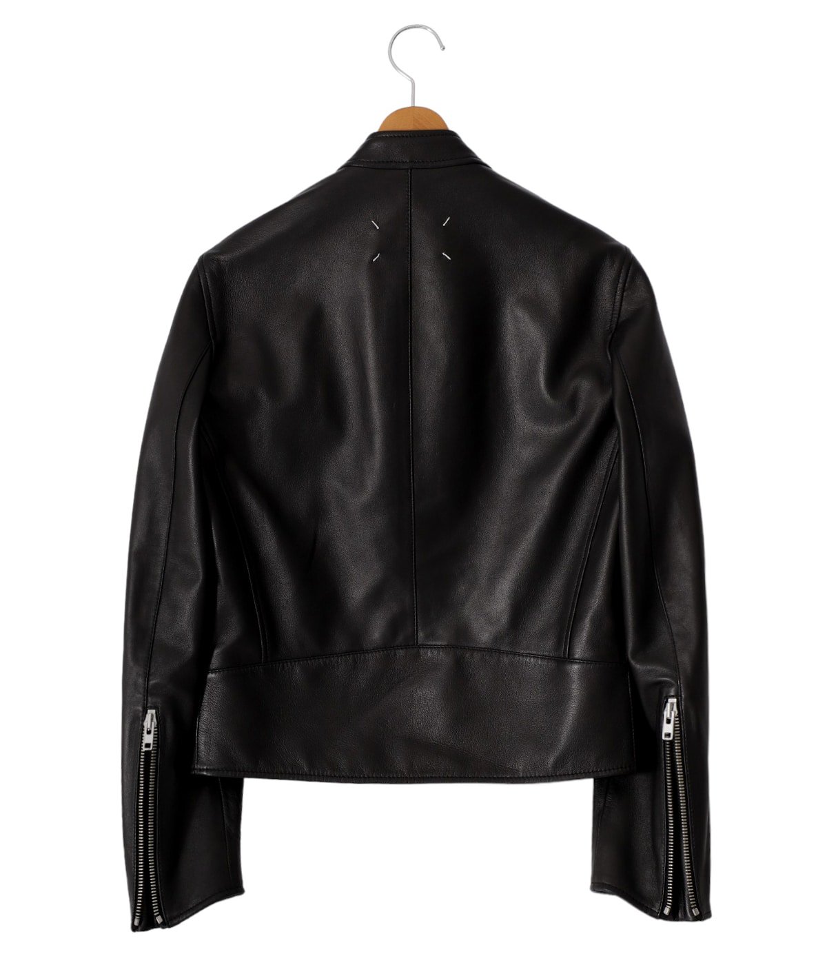 5-ZIP LEATHER JACKET