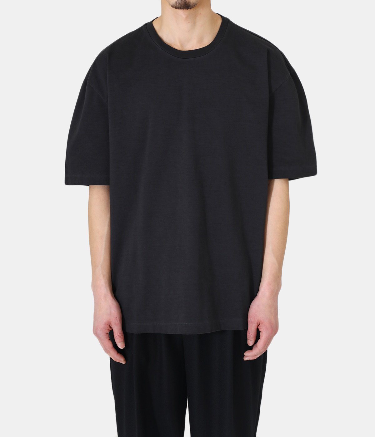 Maison Margiela garment dye LOGO TeeTシャツ/カットソー(半袖/袖なし)