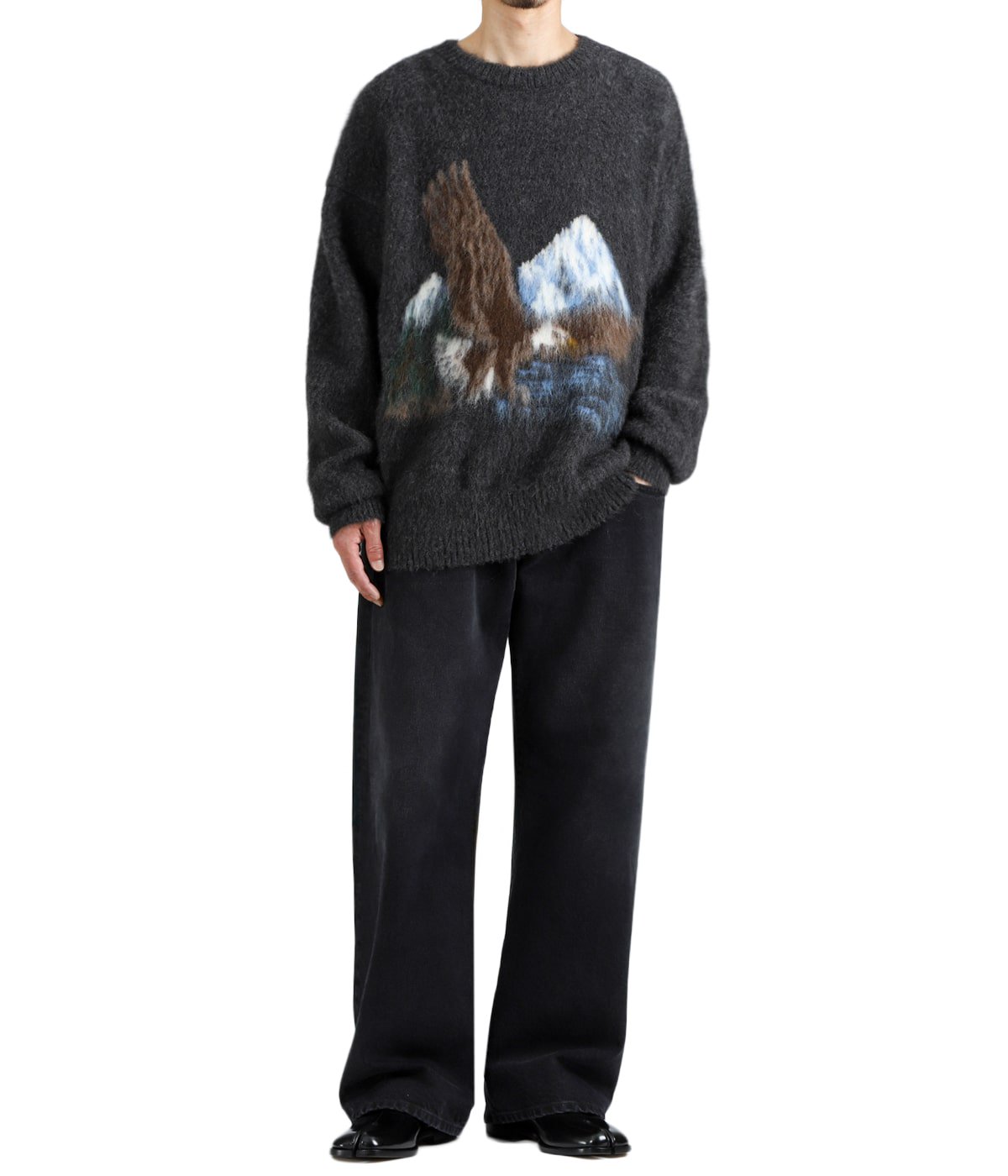 BRUSHED EAGLE PULLOVER | Maison Margiela(メゾン マルジェラ