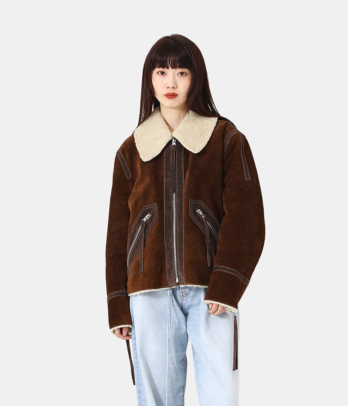 エムエムシックス MM6 Maison Margiela レディース レザージャケット