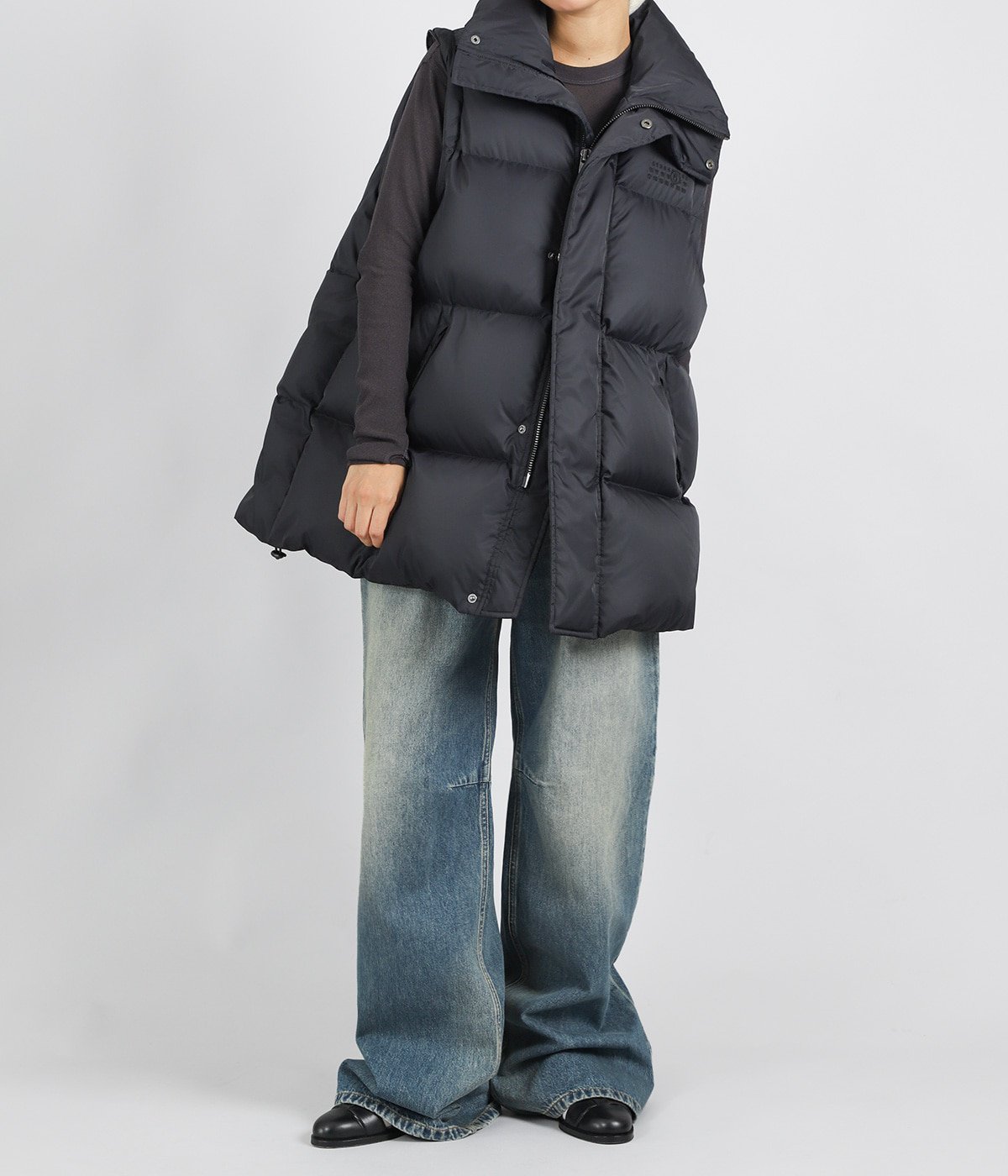 model（162cm） 着用サイズ：XS