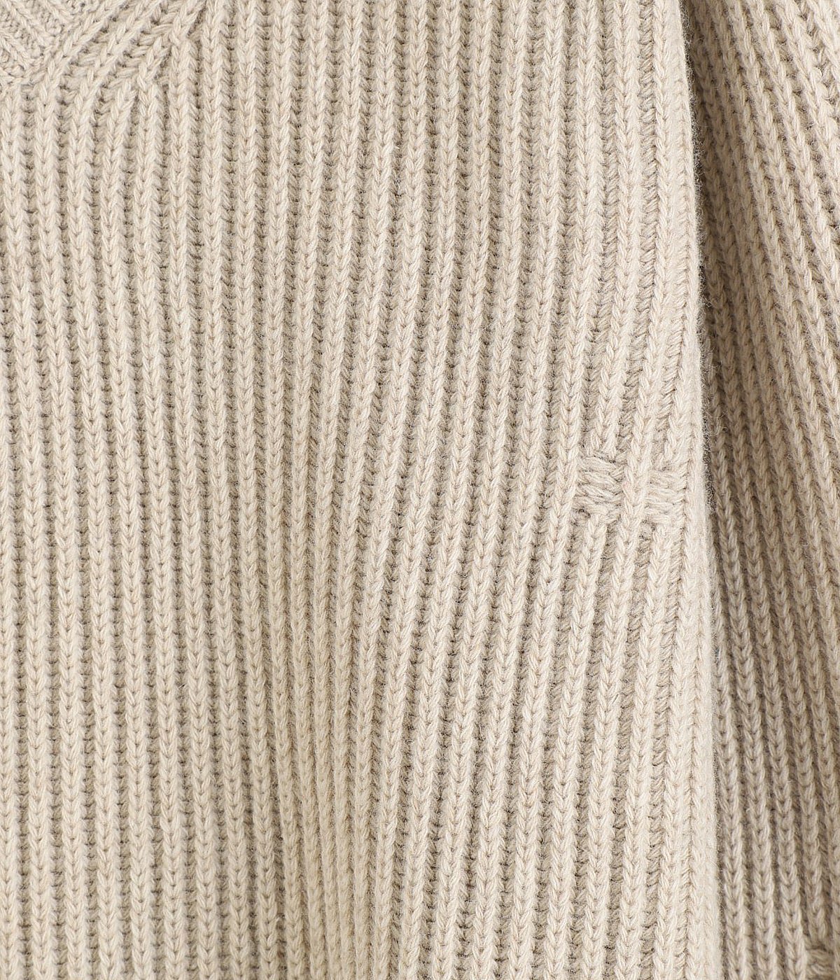 マルタン マルジェラベージュ Vネック ニットセーター マルタン マルジェラベージュ Vネック ニットセーター MAISON MARGIELA