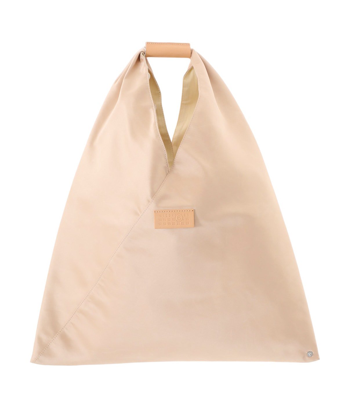 MM6 SATIN JAPANESE BAG BEIGE