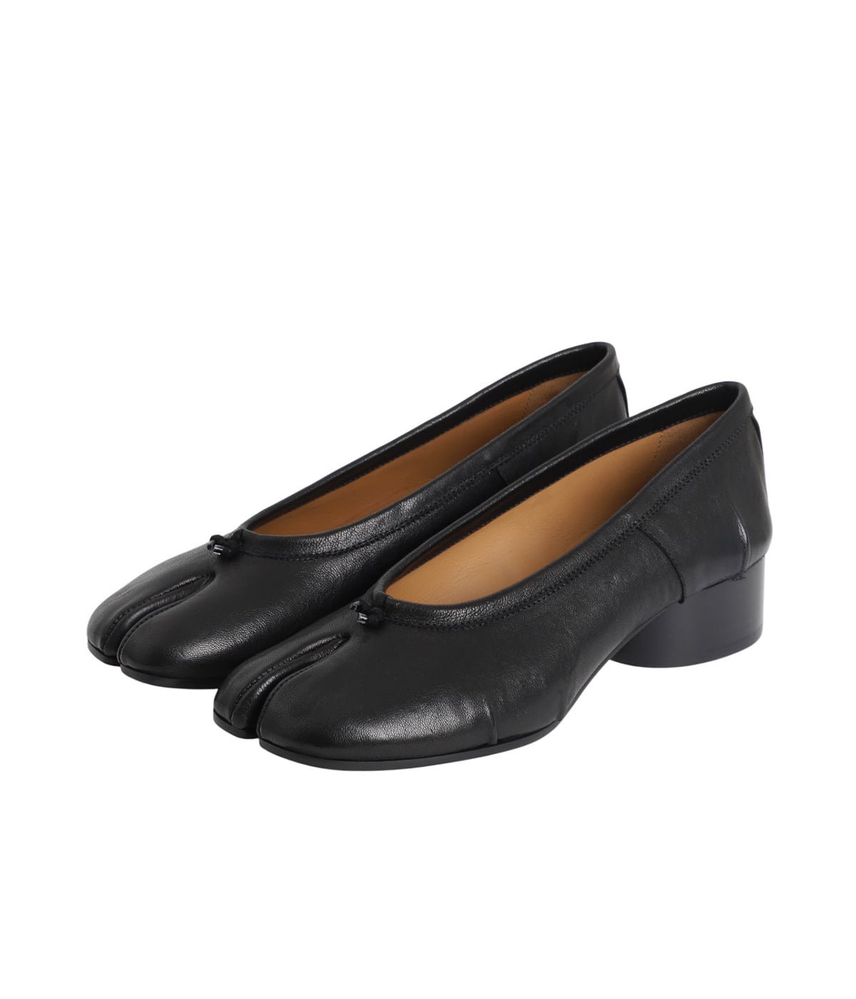 【nonl】22.5 メゾンマルジェラ　TABI バレエシューズ　ブラック Maison Margiela（メゾンマルジェラ） 22 パンプス Tabi New タビ