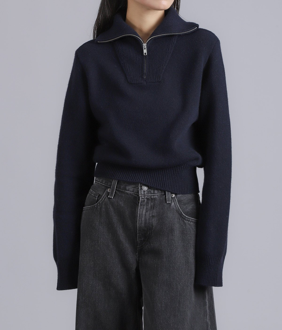 model（162cm） 着用サイズ：M