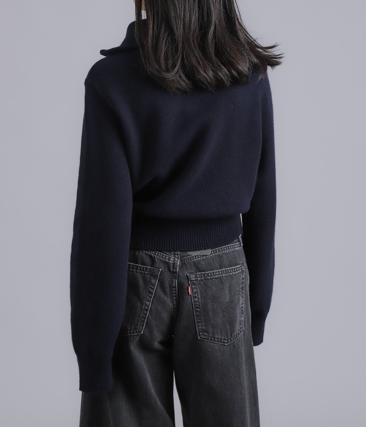 model（162cm） 着用サイズ：M