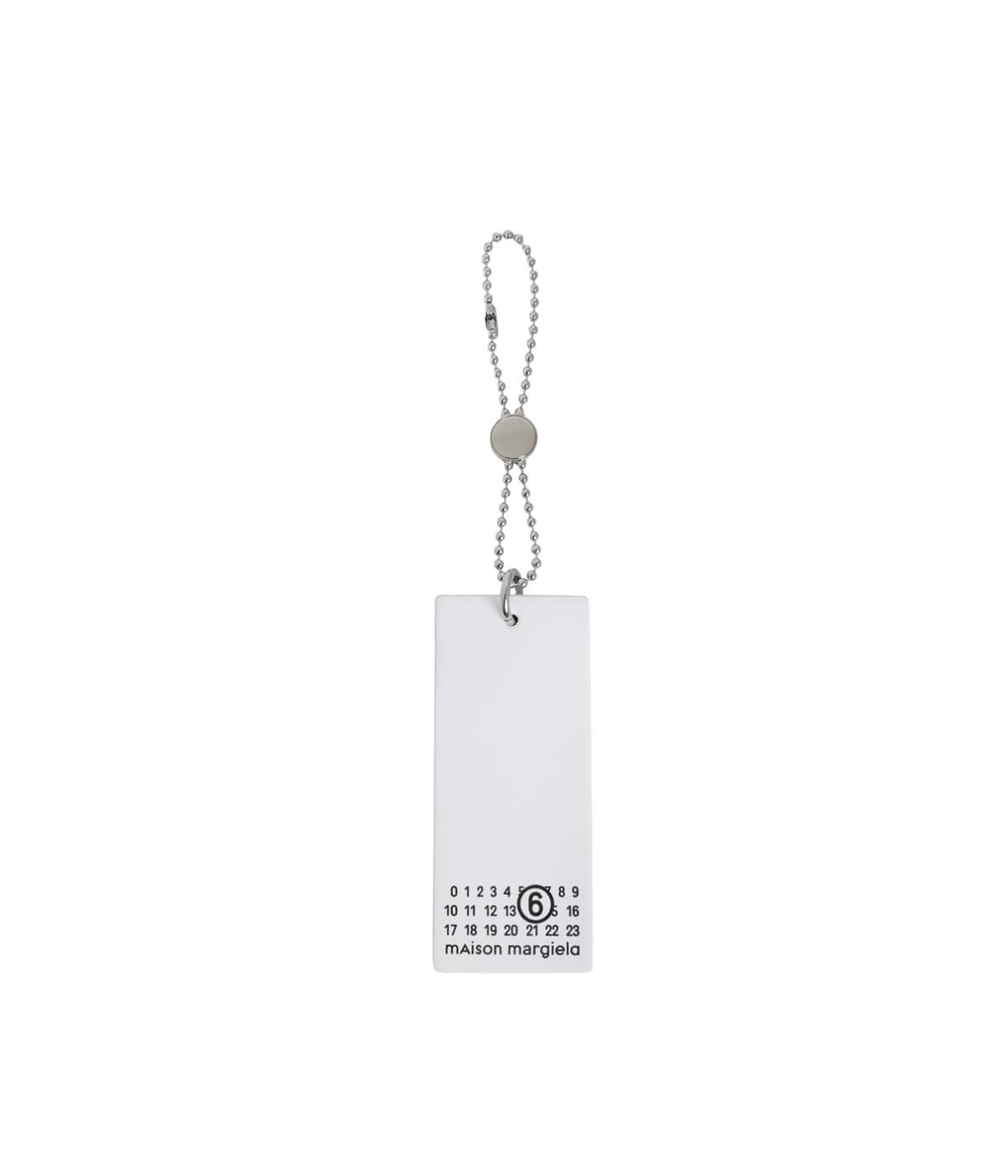 MM6 Maison Margiela キーホルダー TAG CHARMS | MM6 Maison Margiela(エムエムシックス メゾンマルジェラ