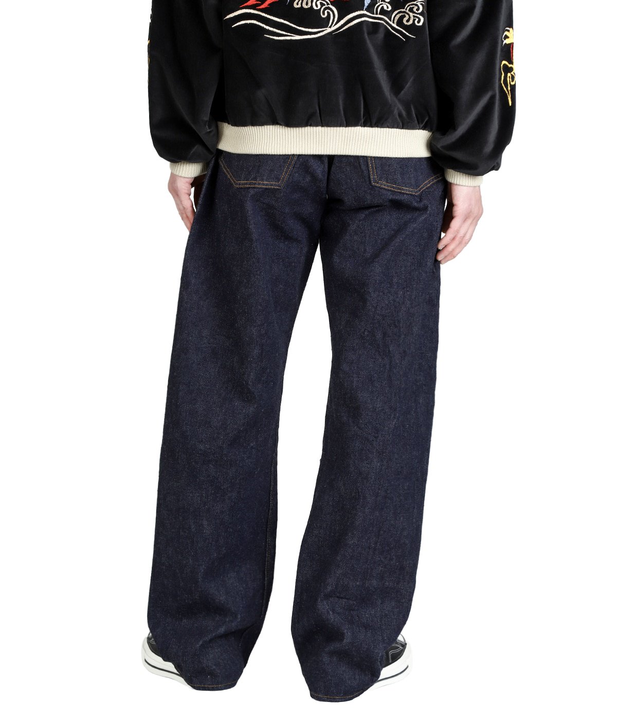 13oz.DENIM WAIST OVERALLS 2025 MODEL(WIDE LEG) | SUGAR CANE