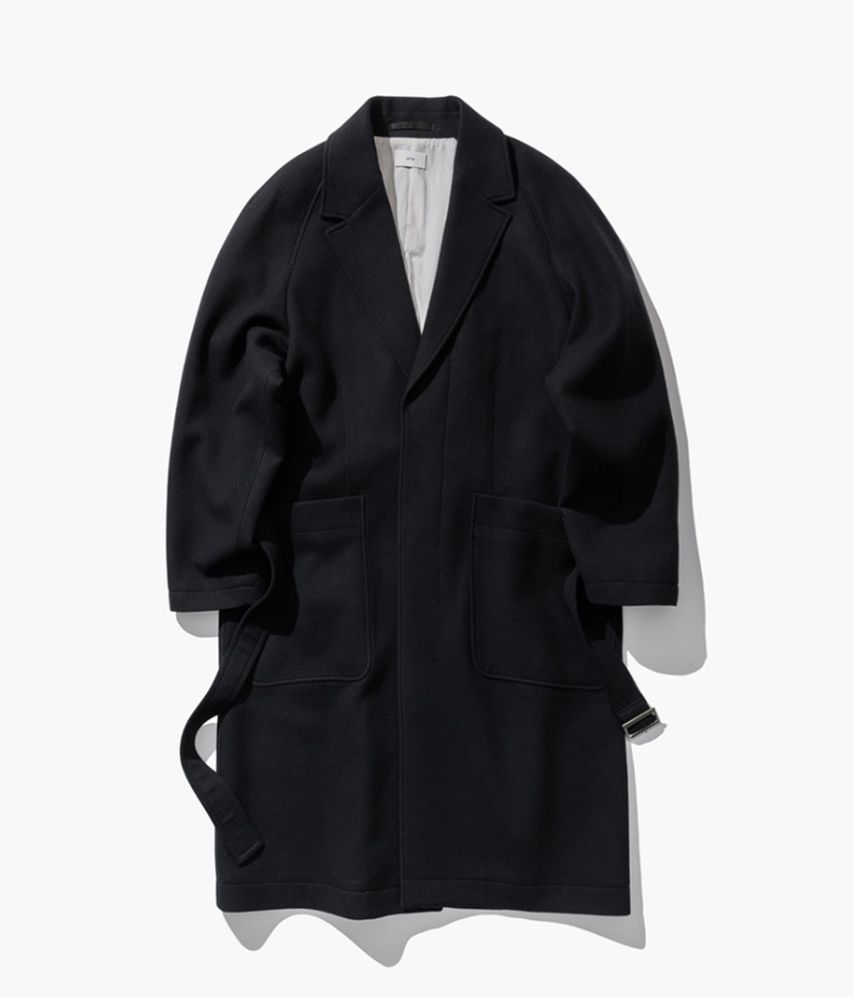 予約】SUPER 160S DOUBLE SAXONY CHESTER FIELD COAT | ATON(エイトン