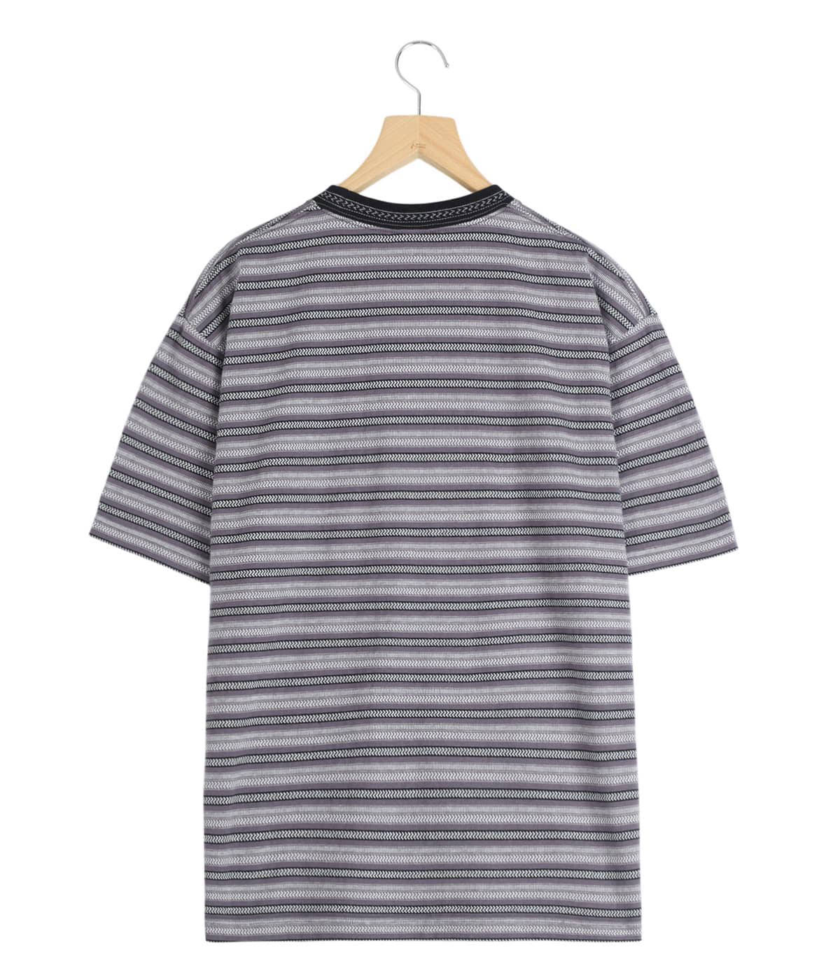 Jacquard Striped S/S Tee | SEDAN ALL-PURPOSE(セダン オールパーパス